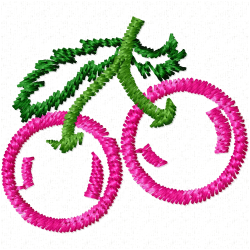Cherry Embroidery Design 5 Cherry Embroidery Design 5